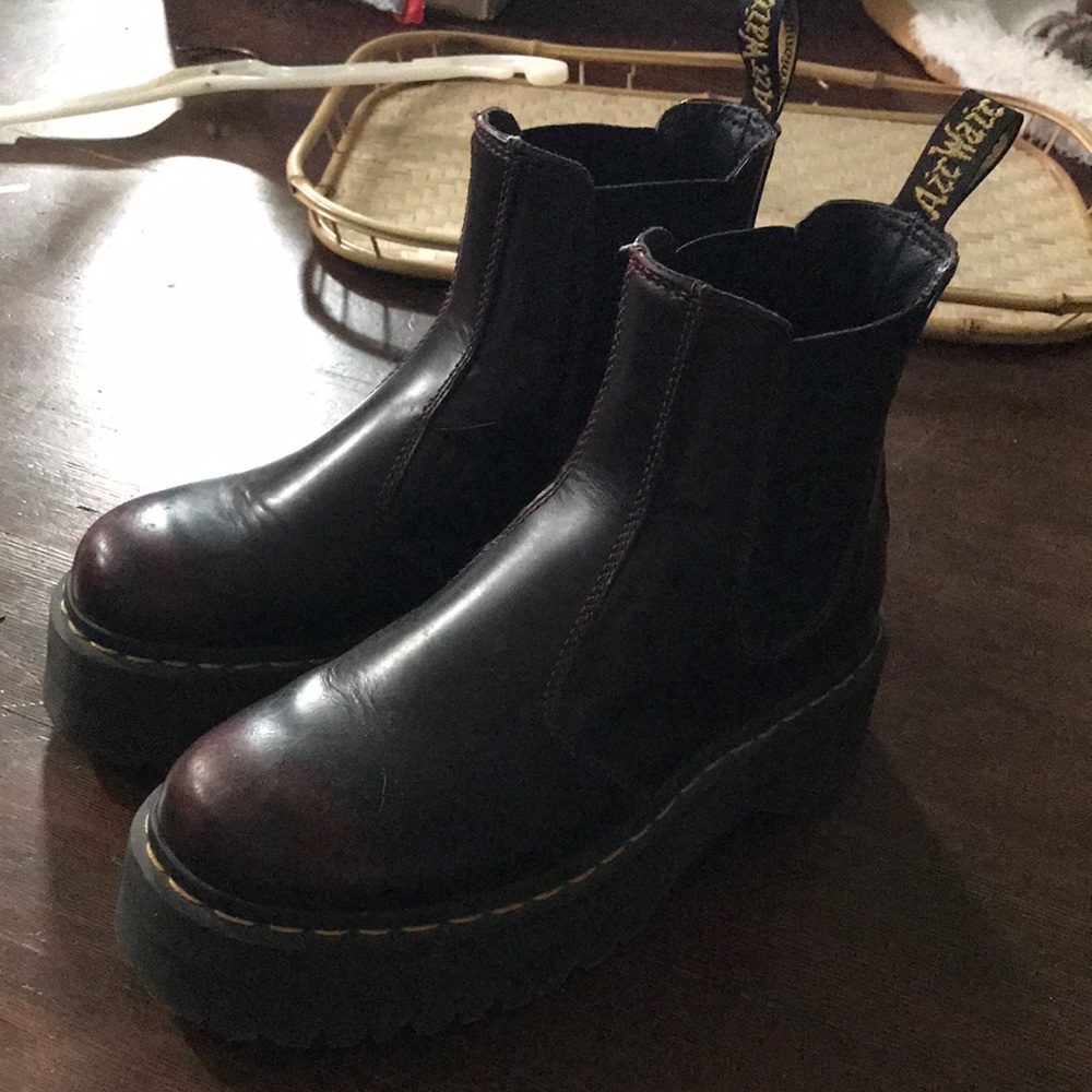 Red Doc Chelsea Boots